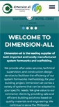 Mobile Screenshot of dimension-all.com